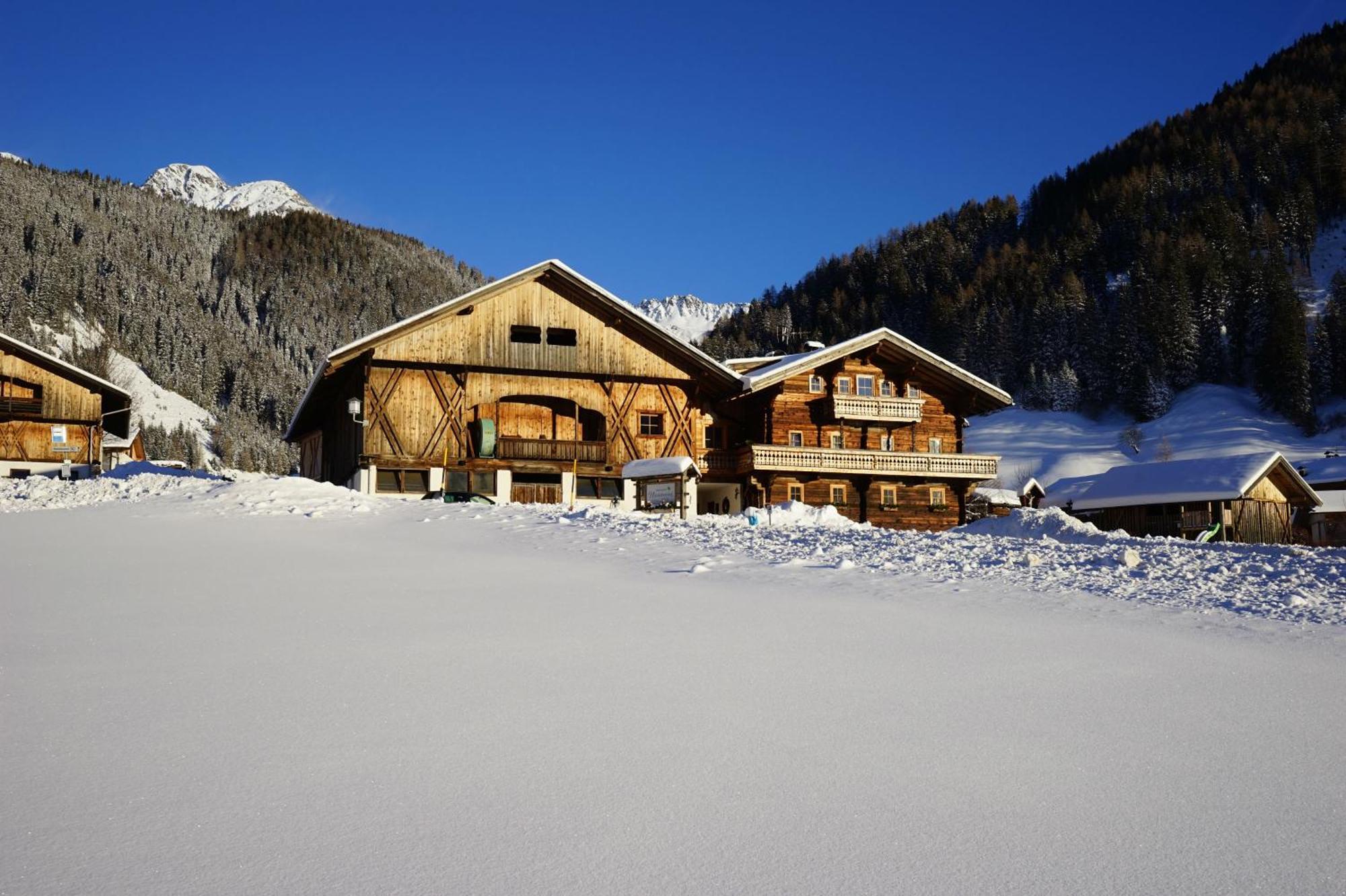 Unterhabererhof Leilighet Santa Maddalena in Casies Eksteriør bilde